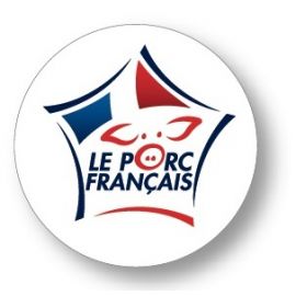 Paquet de 10 Disque Le porc français avec grippeurs
