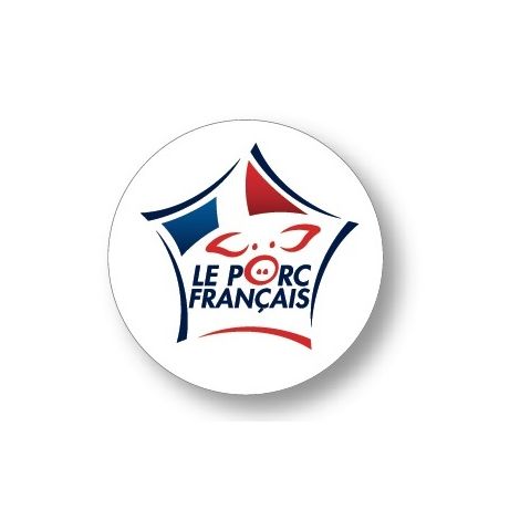 Paquet de 10 Disque Le porc français avec grippeurs