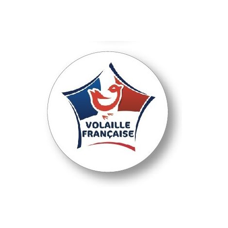 Paquet de 10 Disque Volaille française avec grippeurs
