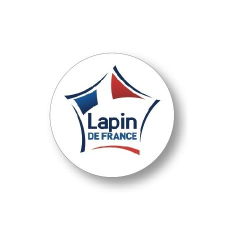Paquet de 10 Disque Lapin de France avec grippeurs