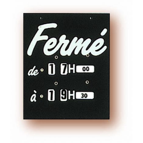 Panneau 15x15cm Fermé à roulettes+fil nylon