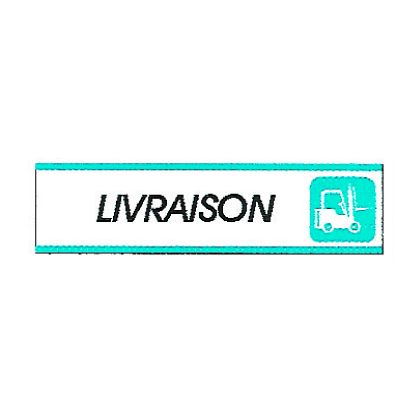 Plaque alu Livraison