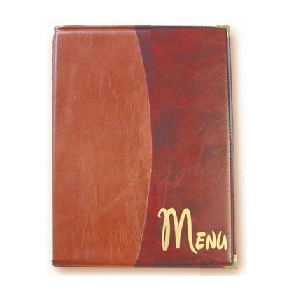 Protège-menu 25x32 cm Bicolore. système classeur