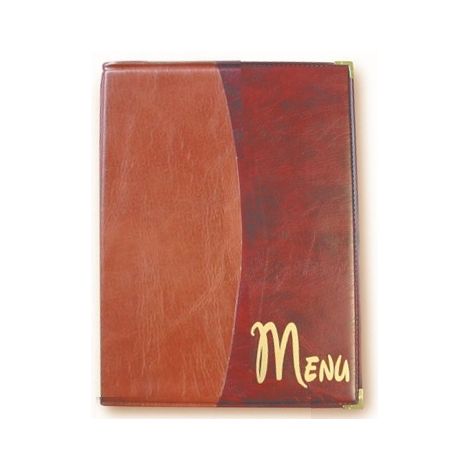 Protège-menu 25x32 cm Bicolore. système classeur