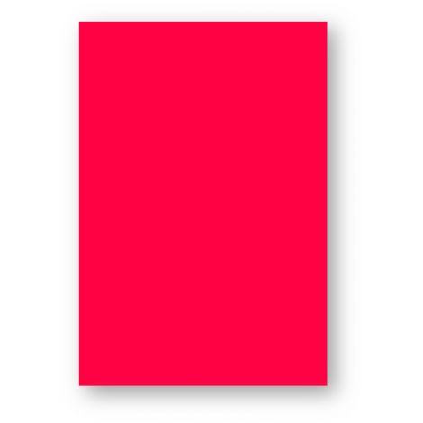 Paquet de 3 Ardoise 15x22cm. PVC expansé 3mm rouge