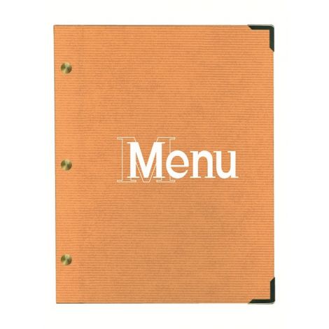 Protège-menu 24.5x31.5cm Ambiance miel