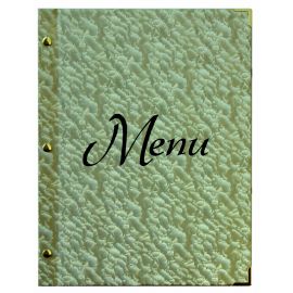 Protège-menu 24x31.5cm Prestige doré